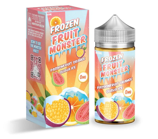 Frozen Fruit Monster 100ml - Passionfruit Orange Guava Ice