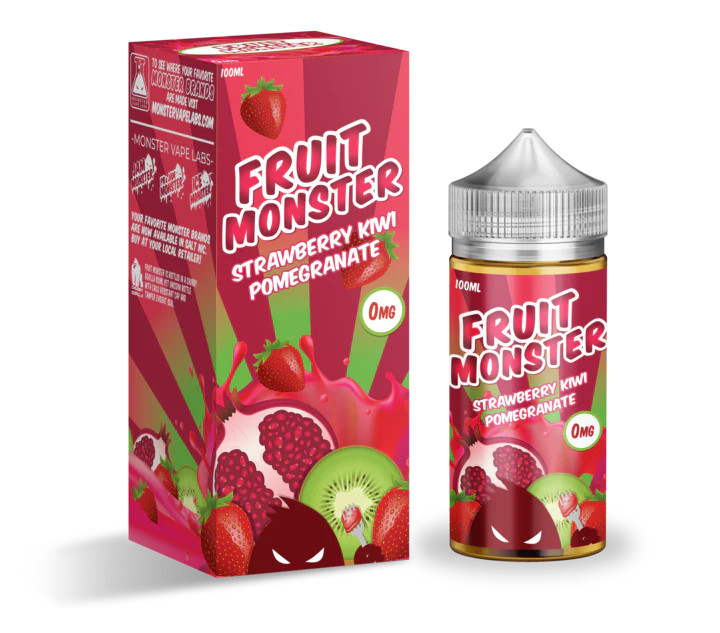 Fruit Monster 100ml - Strawberry Kiwi Pomegranate