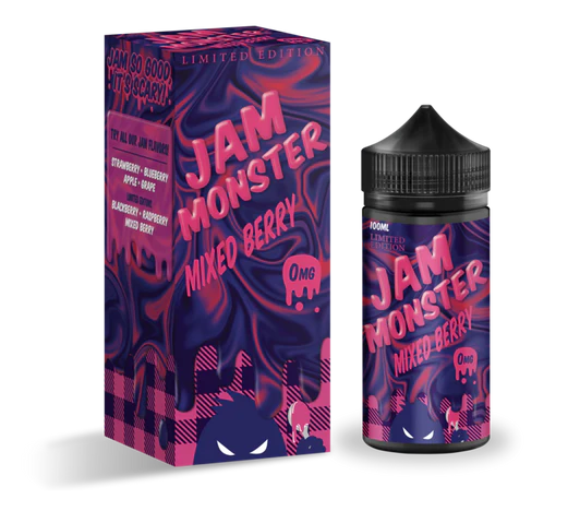 Jam Monster 100ml - Mixed Berry