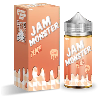 Jam Monster 100ml - Peach