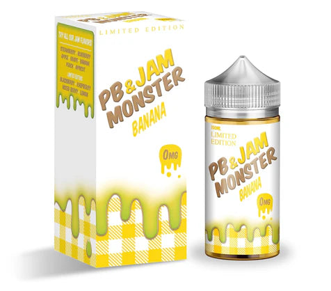 Jam Monster 100ml - Peanut Butter & Jam Banana