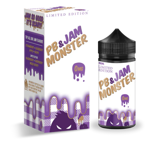 Jam Monster 100ml - Peanut Butter & Jam Grape