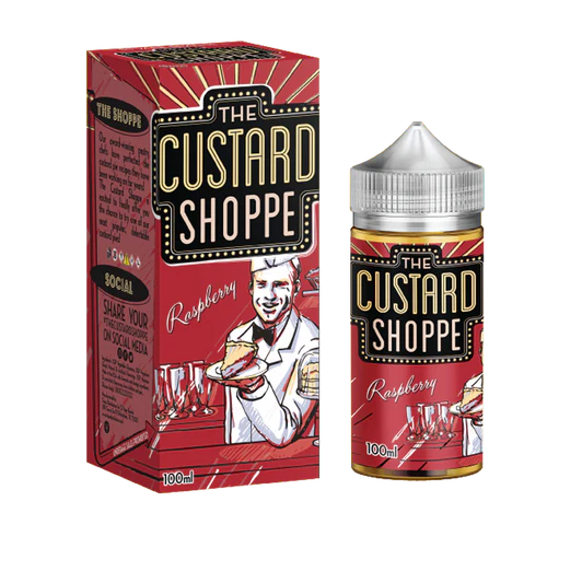 The Custard Shoppe 100ml - Raspberry
